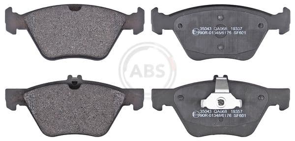 set placute frana,frana disc ABS 35043