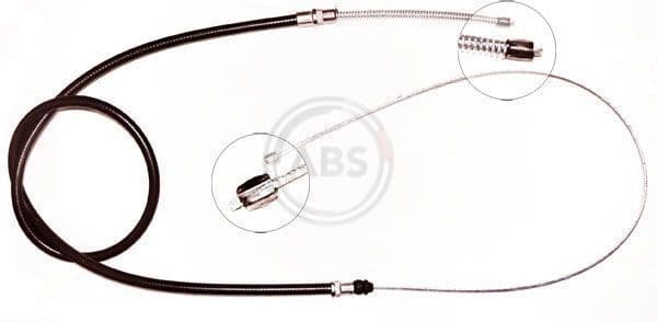 Cablu, frana de parcare ABS K11176