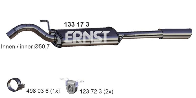 Toba esapament finala ERNST 133173