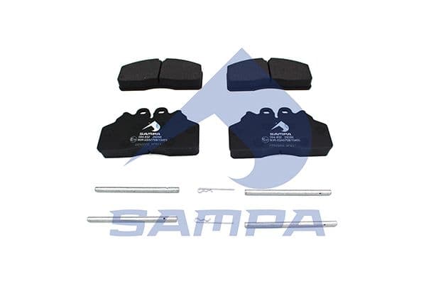 set placute frana,frana disc SAMPA 094.832