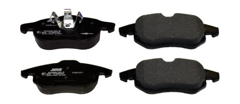 set placute frana,frana disc JURID 573089J