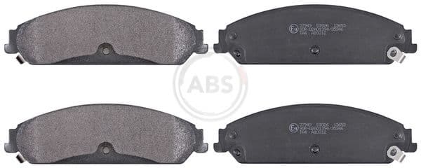 set placute frana,frana disc ABS 37949
