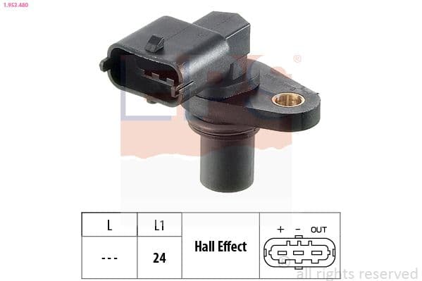senzor,pozitie ax cu came EPS Made in Italy - OE Equivalent 1.953.480