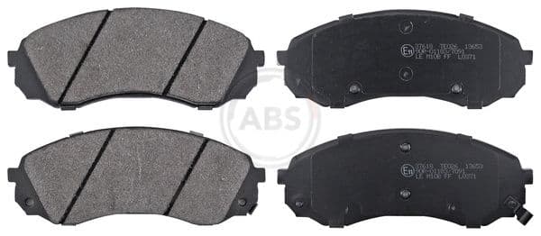 set placute frana,frana disc ABS 37618