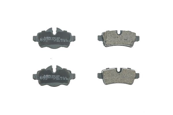set placute frana,frana disc AISIN Premium ADVICS by BPBM-2009
