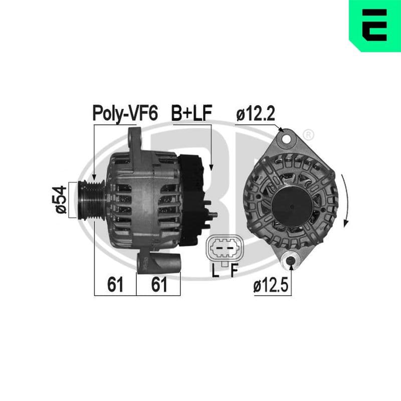 Generator / Alternator ERA 209138A