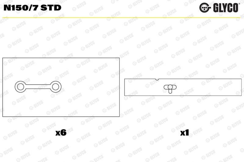 Bucsi ax cu came GLYCO N150/7 STD