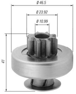 Pinion electromotor MAGNETI MARELLI 940113020370