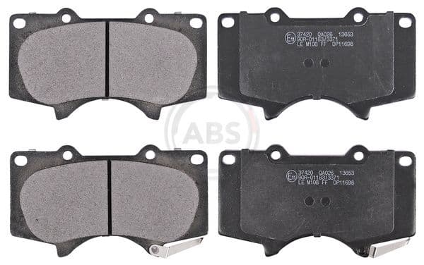set placute frana,frana disc ABS 37420