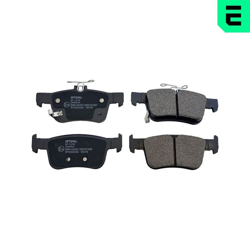 set placute frana,frana disc OPTIMAL BP-12795