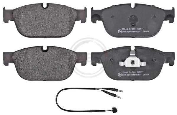 set placute frana,frana disc ABS 37845