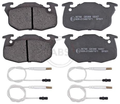 set placute frana,frana disc ABS 36766
