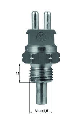 senzor,temperatura lichid de racire MAHLE BEHR TSE 2