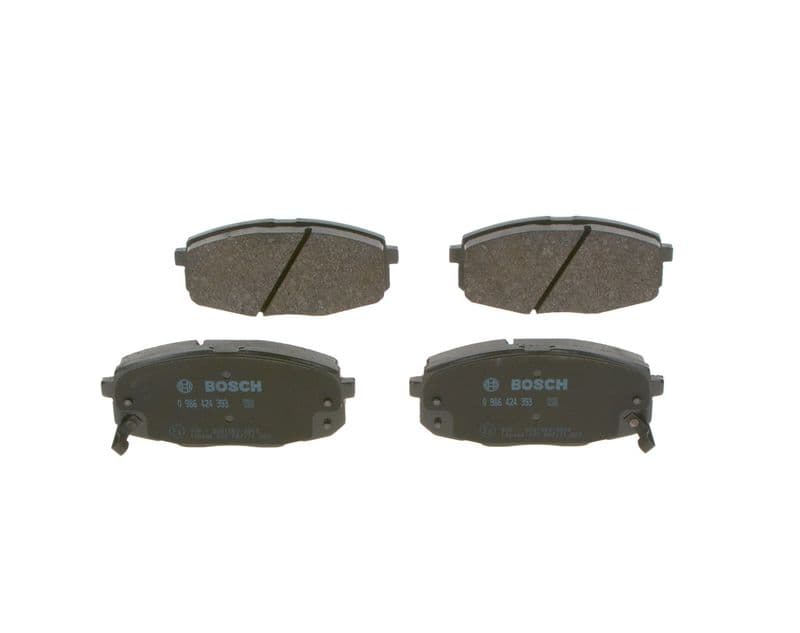 set placute frana,frana disc BOSCH 0 986 424 393