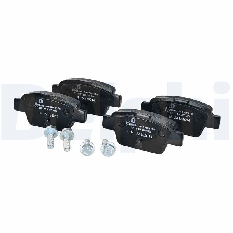 set placute frana,frana disc DELPHI LP1719