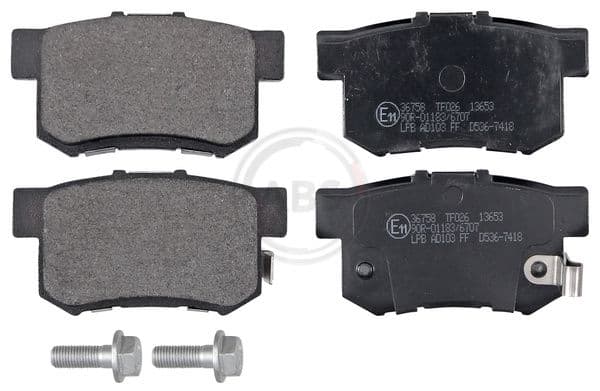 set placute frana,frana disc ABS 36758