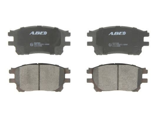 set placute frana,frana disc ABE C12114ABE
