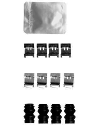 Set accesorii, placute frana METZGER AUTOTEILE 109-1874