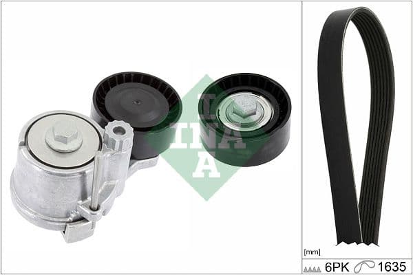 Set curea transmisie cu caneluri Schaeffler INA 529 0311 10