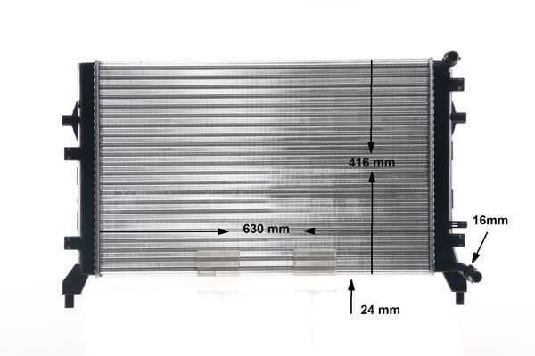 Radiator, racire motor MAHLE BEHR CR 1382 000S