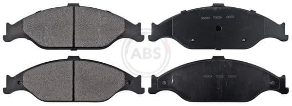 set placute frana,frana disc ABS 38804