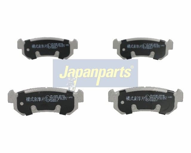 set placute frana,frana disc JAPANPARTS PP-W02AF