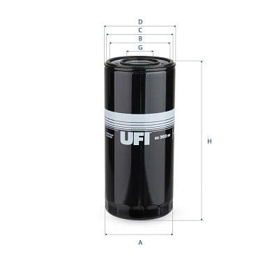 Filtru ulei UFI 23.302.00