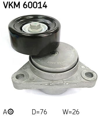 Intinzator curea, curea distributie SKF VKM 60014
