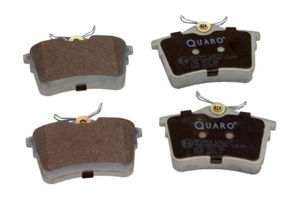 set placute frana,frana disc QUARO QP3964