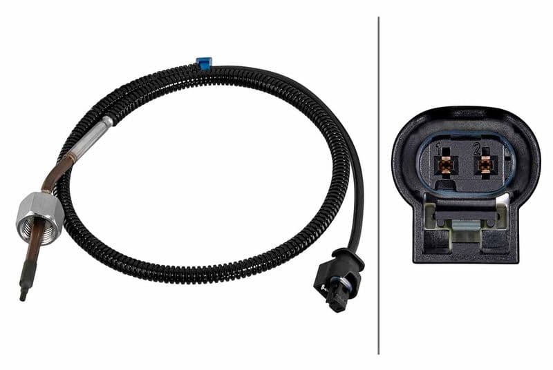 Senzor, temperatura gaze evacuare HELLA 6PT 010 376-711