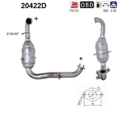 Catalizator AS-PL 20422D