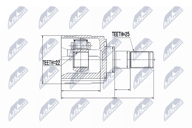 Set articulatie, planetara NTY NPW-KA-318