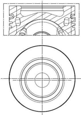 Piston MAHLE 028 PI 00141 001