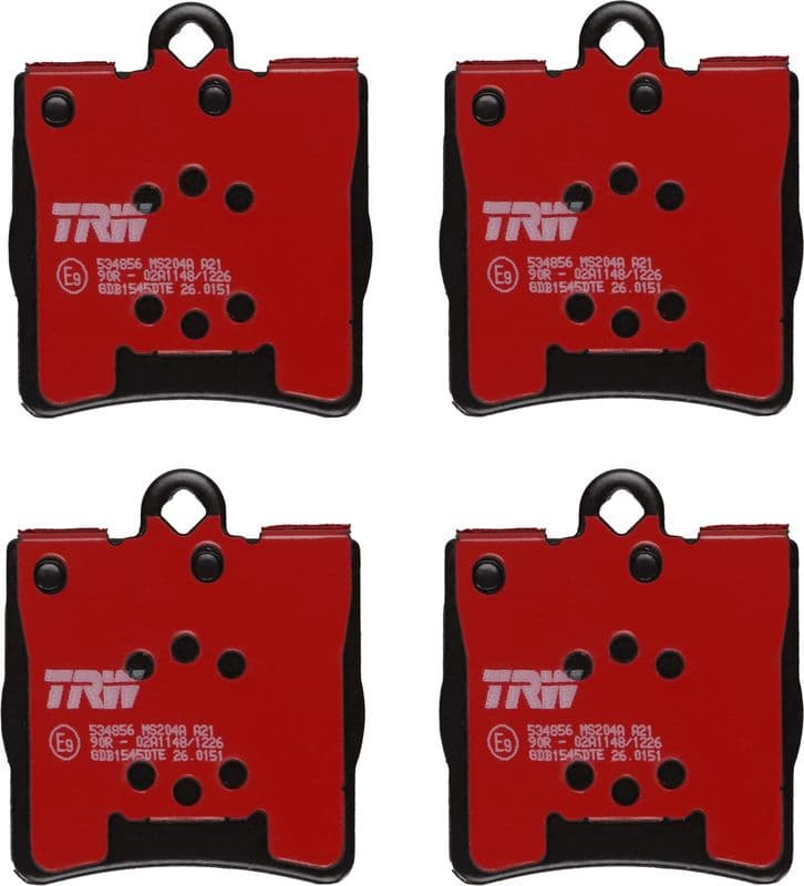 set placute frana,frana disc TRW DTEC COTEC GDB1545DTE