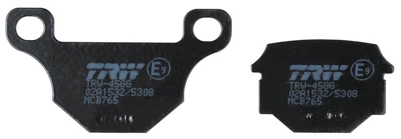 set placute frana,frana disc TRW Organic Allround MCB765