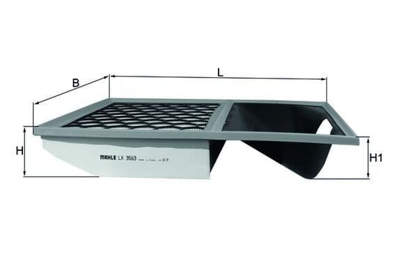 Filtru aer MAHLE LX 3583
