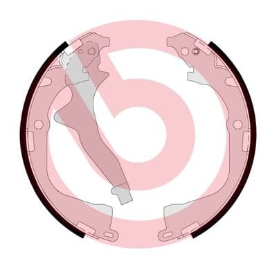 Set saboti frana BREMBO ESSENTIAL LINE S 85 542