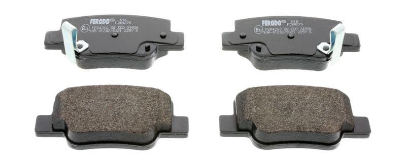 set placute frana,frana disc FERODO PREMIER ECO FRICTION FDB4275