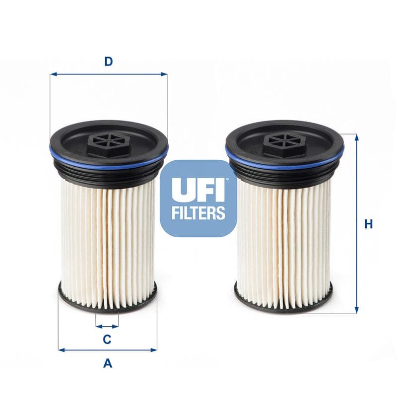 filtru combustibil UFI 26.071.00