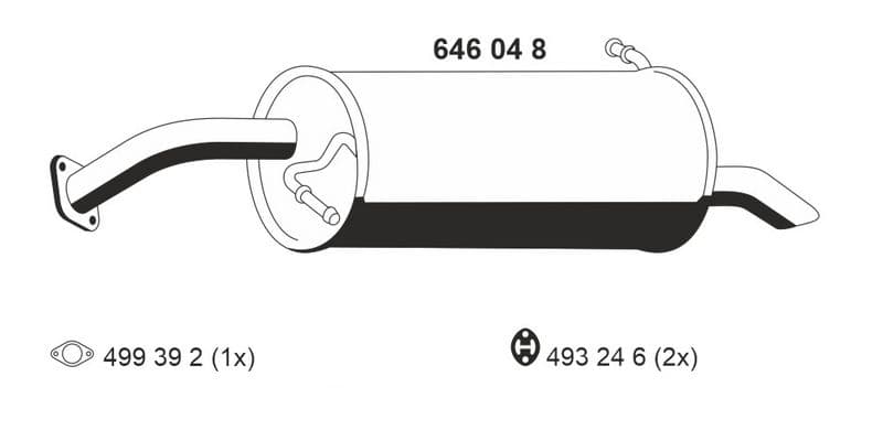 Toba esapament finala ERNST 646048