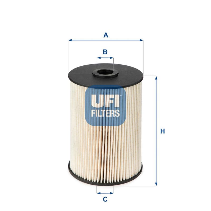 filtru combustibil UFI 26.021.00