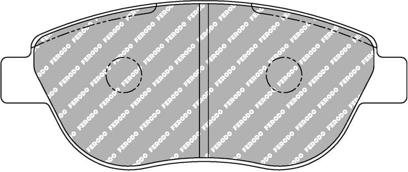 set placute frana,frana disc FERODO FCP1467R