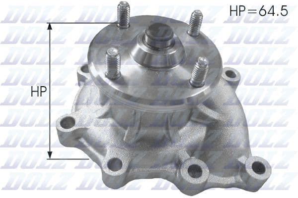 Pompă de apă, răcire motor DOLZ H225
