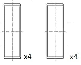 Cuzinet bielă FAI AutoParts BB2026-STD