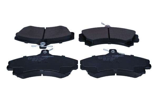 set placute frana,frana disc MAXGEAR 19-0550