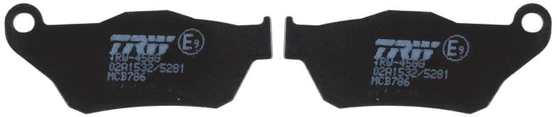 set placute frana,frana disc TRW Organic Allround MCB786
