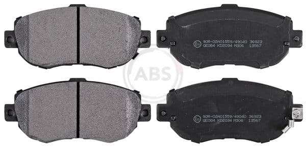 set placute frana,frana disc ABS 36923
