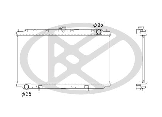 Radiator, racire motor KOYORAD PL021183
