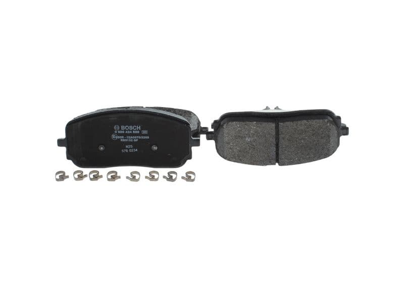 set placute frana,frana disc BOSCH 0 986 424 888