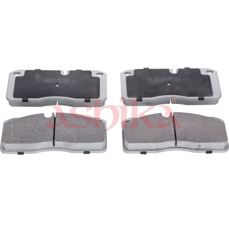 set placute frana,frana disc ASHIKA 50-01-161
